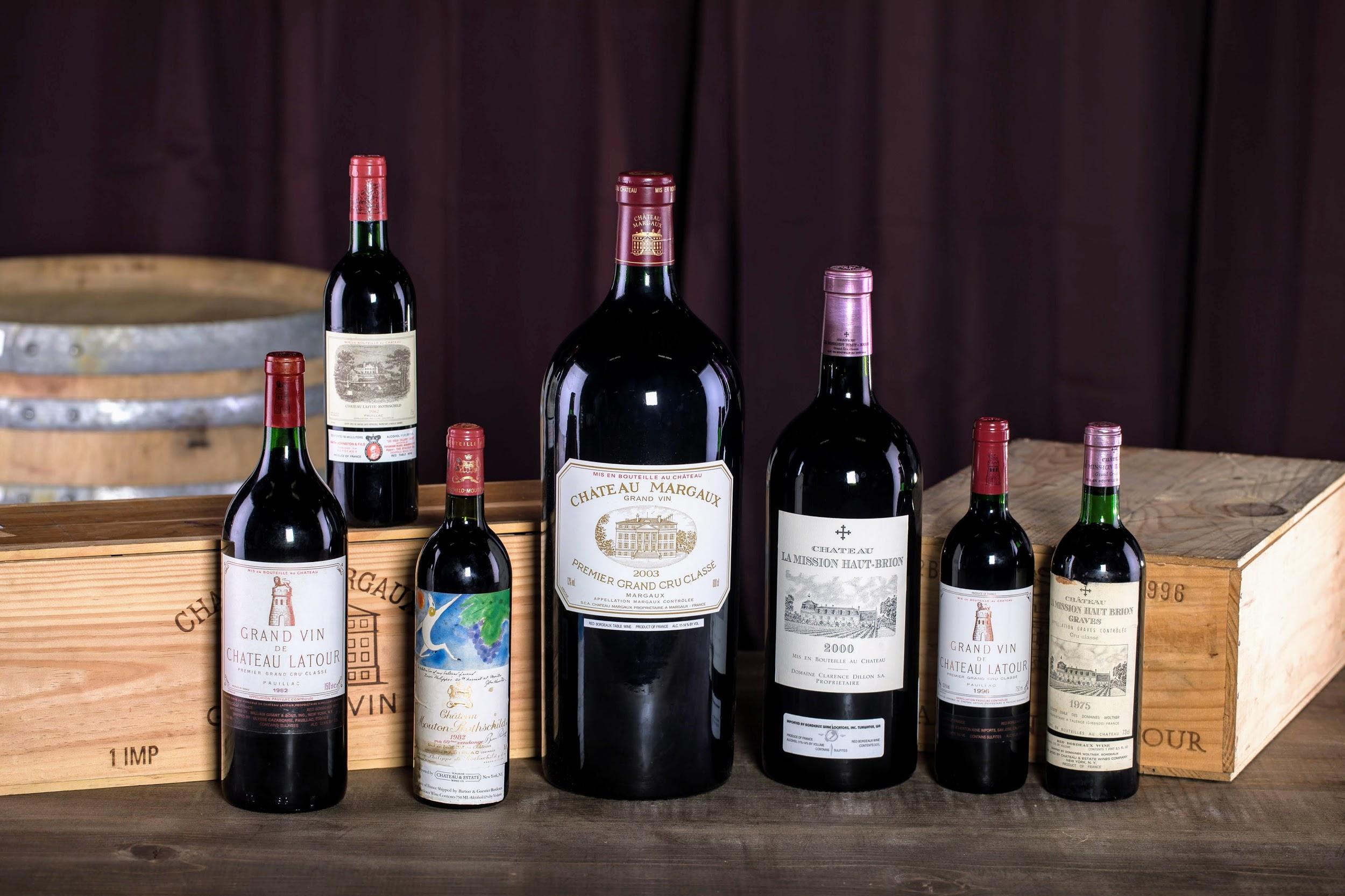 Wine: Guide Bordeaux the A First-Growth D-Vino to Best Labels |
