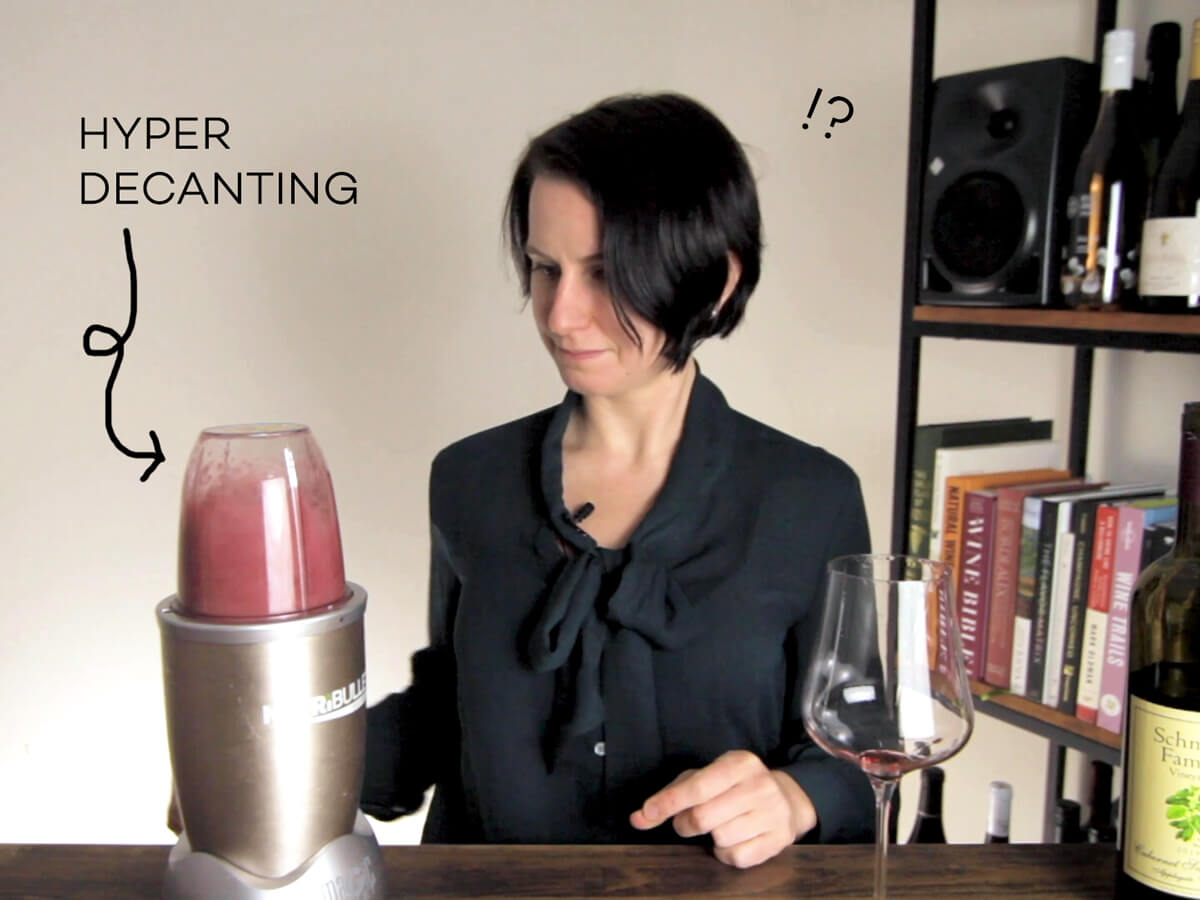 madeline-hyper-decanting-wine