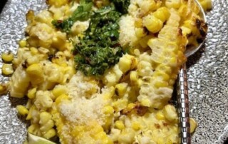 A Balancing Act: Tangy Mexican Street Corn (Elote) and Bon Vivant Sparkling Wine